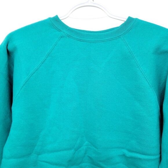 2/$20 Y2K Plain Green Crewneck Sweatshirt TopSize: M - Picture 4 of 7